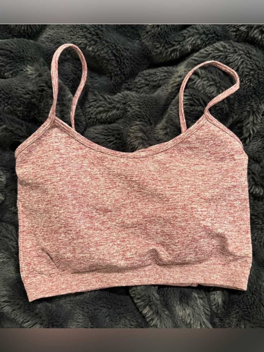 BKE Heathered Rose Seamless Cami Bralette